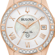 Relógio Feminino Bulova Marine Star Aço Rosé 98R295N